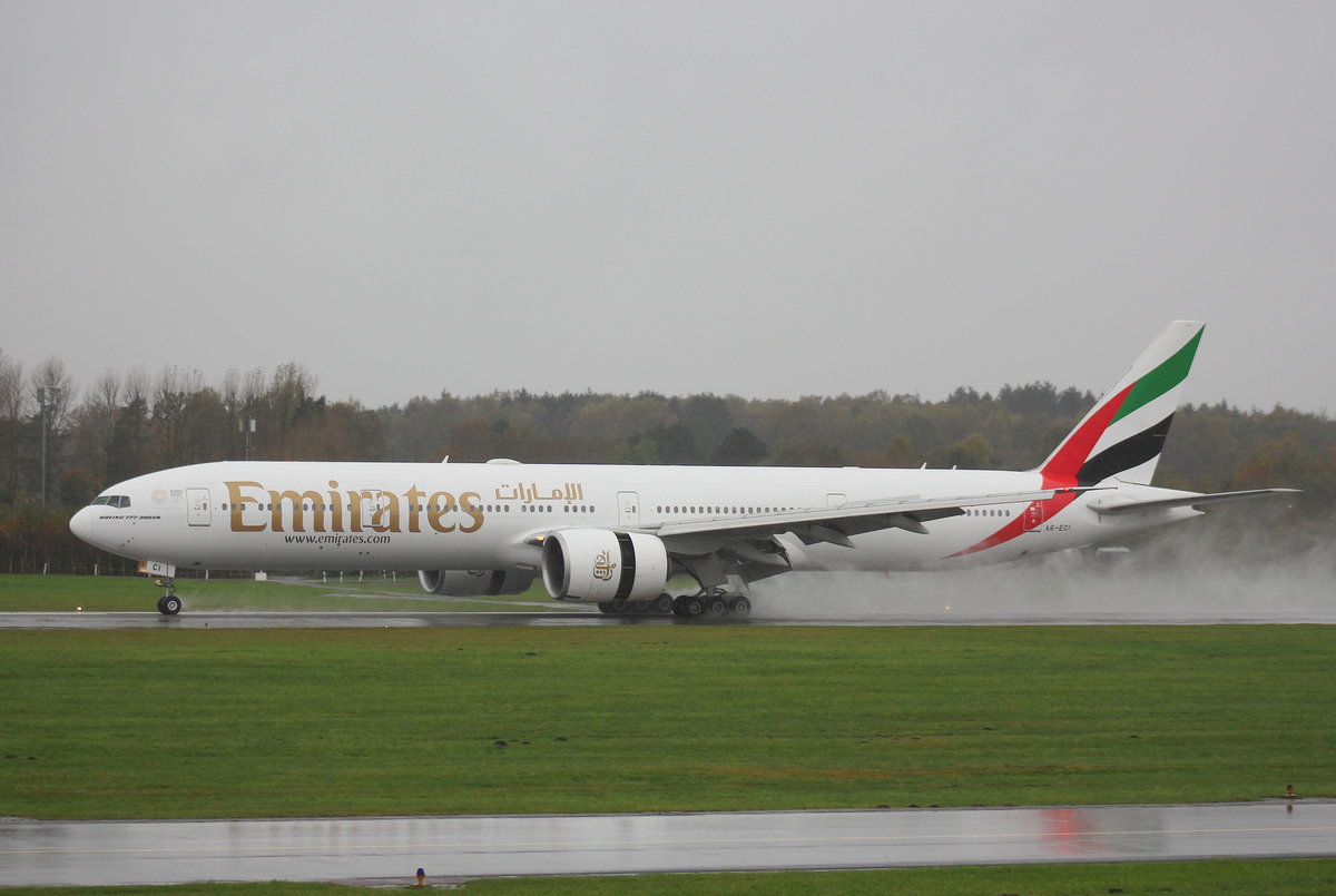 Emirates, A6-ECI,MSN 35580,Boeing 777-31H(ER), 22.10.2017, HAM-EDDH, Hamburg, Germany 