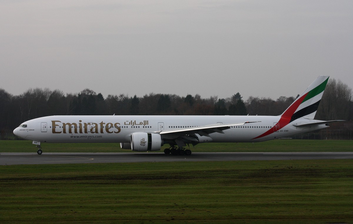 Emirates, A6-ENR, (c/n 41364), Boeing 777-31H (ER), 07.12.2014, HAM-EDDH, Hamburg, Germany 