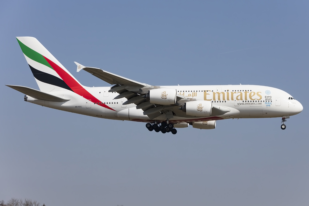 Emirates, A6-EOJ, Airbus, A380-861, 19.03.2016, ZRH, Zürich, Switzenland 



