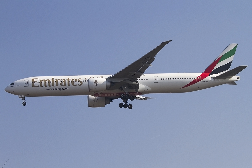 Emirates Airlines, A6-ENS, Boeing, B777-31H, 19.02.2015, MXP, Mailand, Italy




