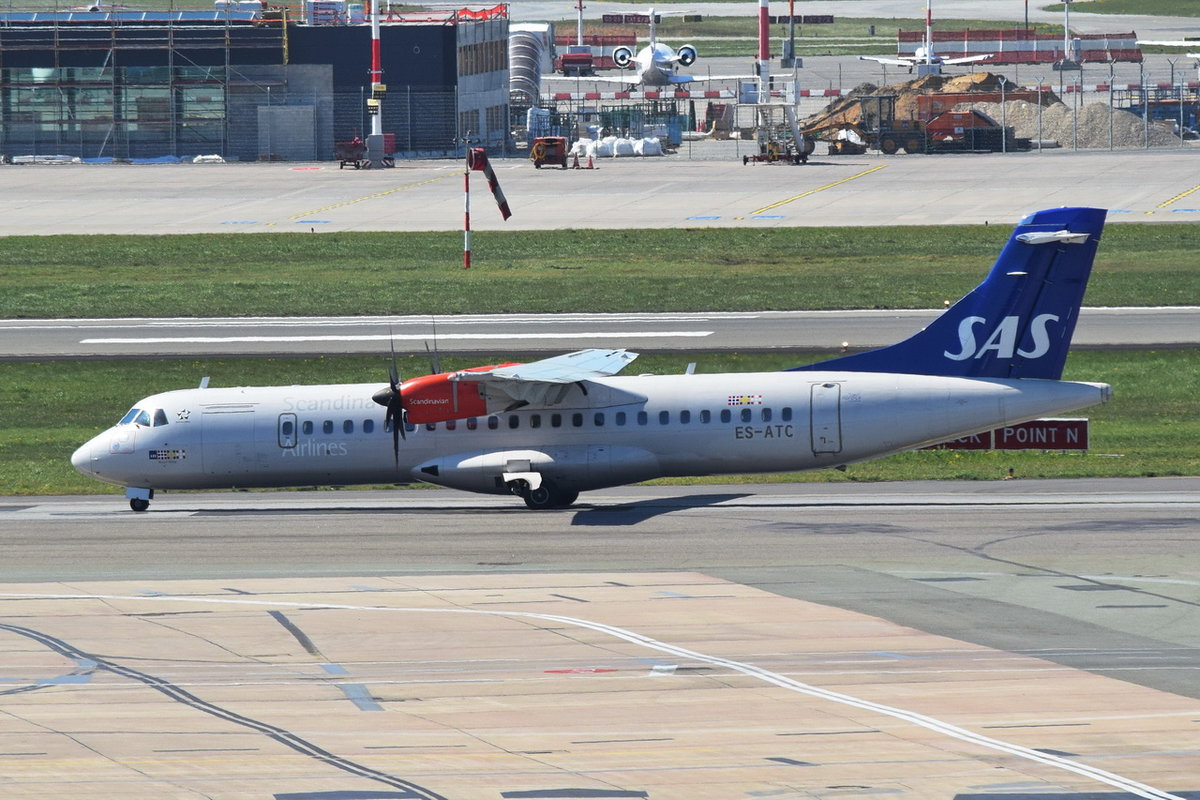ES-ATC SAS Scandinavian Airlines ATR 72-600 (72-212A) , 21.04.2019 , HAM