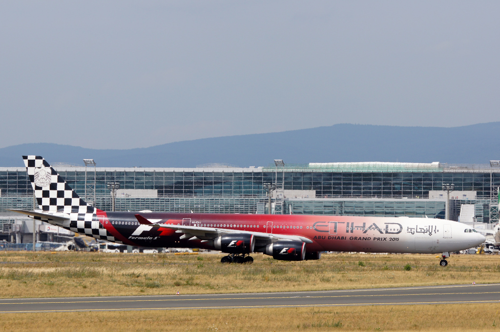 Ethiad Airways A6-EHJ Airbus A340-642X EDDF-FRA, 22.07.2015