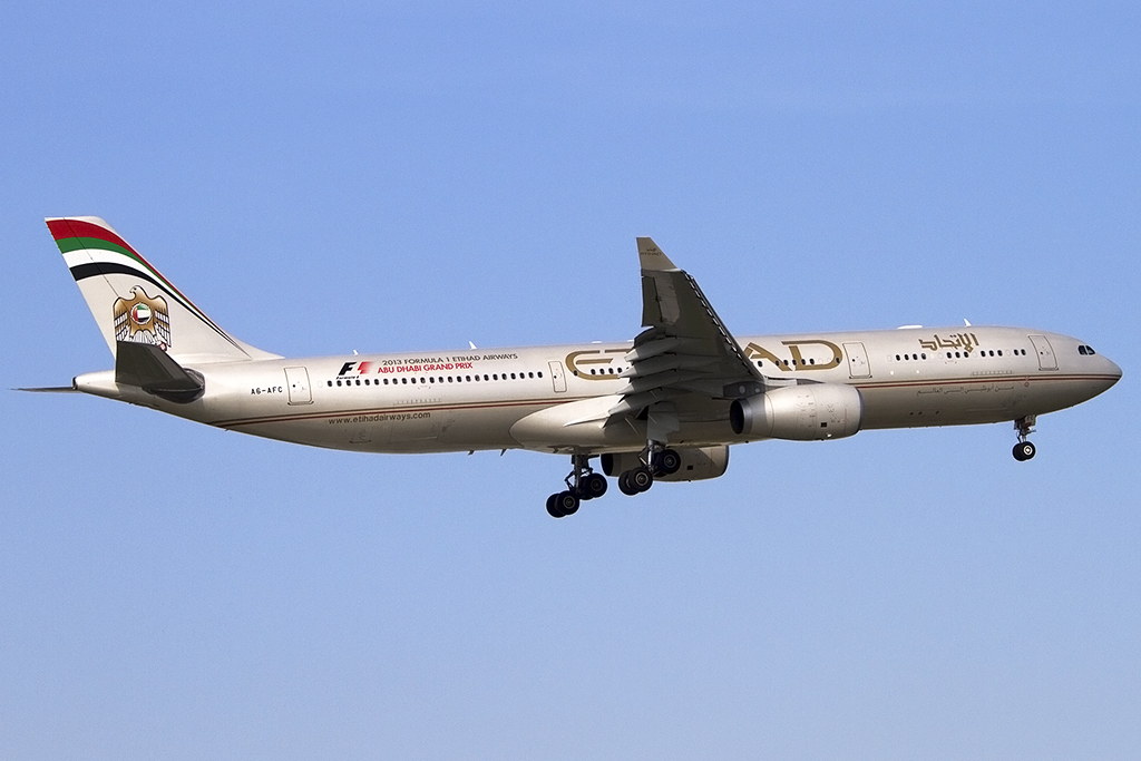 Etihad Airways, A6-AFC, Airbus, A330-343X, 28.09.2013, FRA, Frankfurt, Germany 


