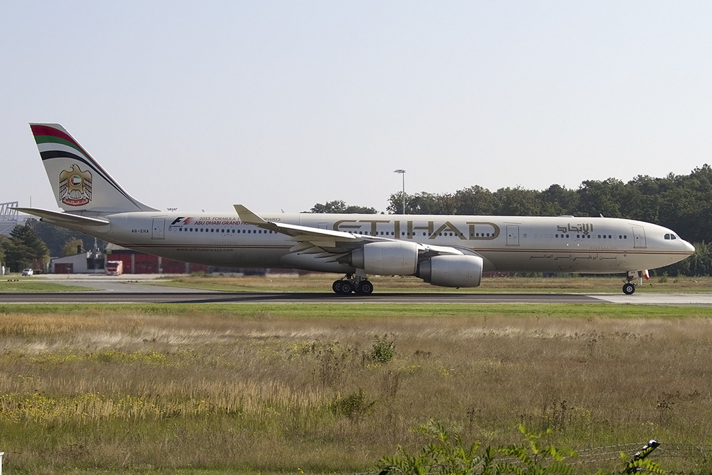 Etihad Airways, A6-EHA, Airbus, A340-642X, 28.09.2013, FRA, Frankfurt, Germany 



