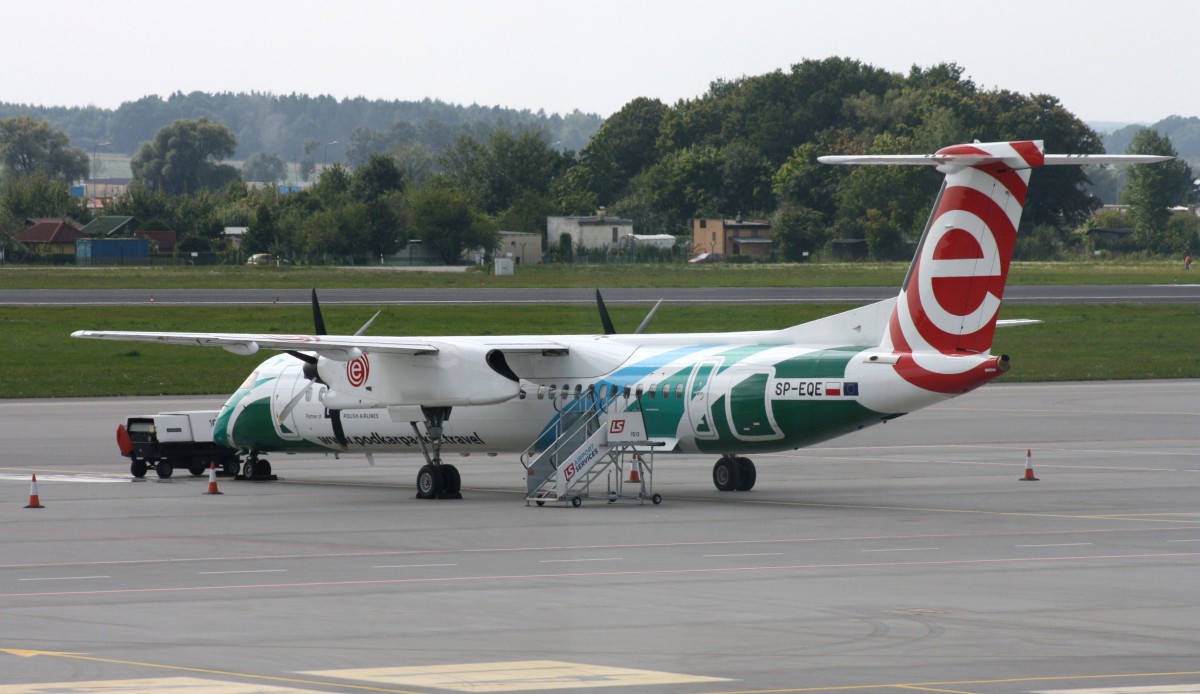 EuroLot,SP-EQE,(c/n4417),De Havilland Canada DHC-8-402Q Dash 8,30.08.2013,GDN-EPGD,Gdansk,Polen