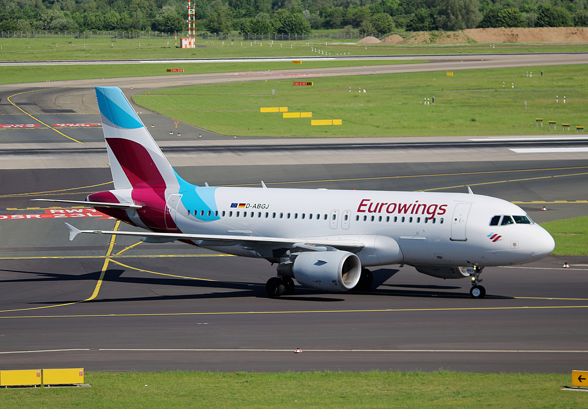 Eurowings, Airbus A 319-112, D-ABGJ, DUS, 17.05.2017