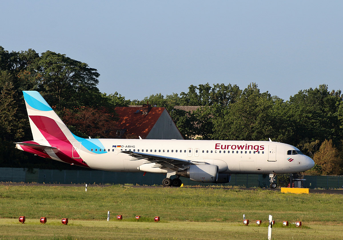 Eurowings, Airbus A 320-214, D-ABHG, TXL, 06.09.2019