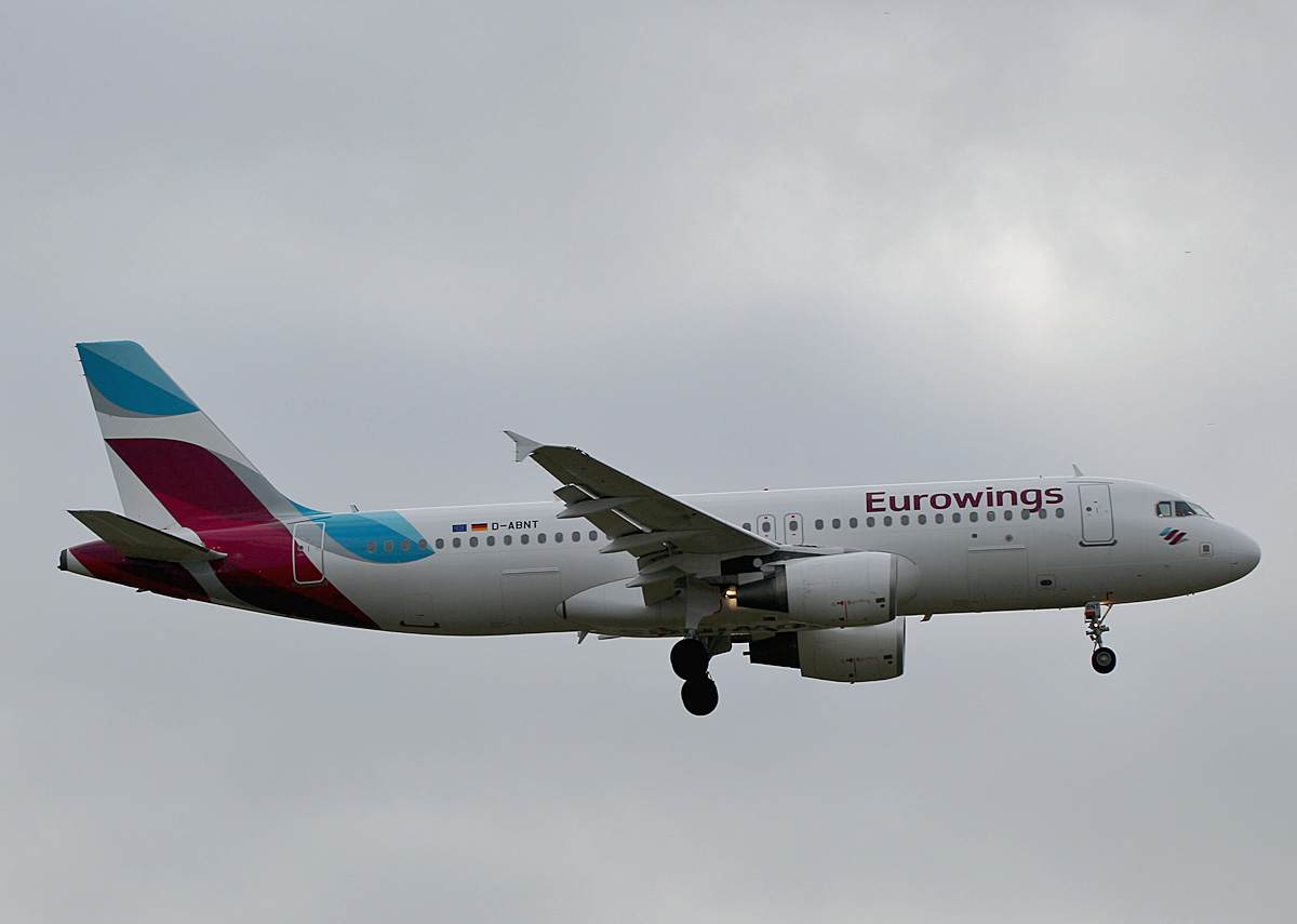 Eurowings, Airbus A 320-214, D-ABNT, BER, 13.02.2024