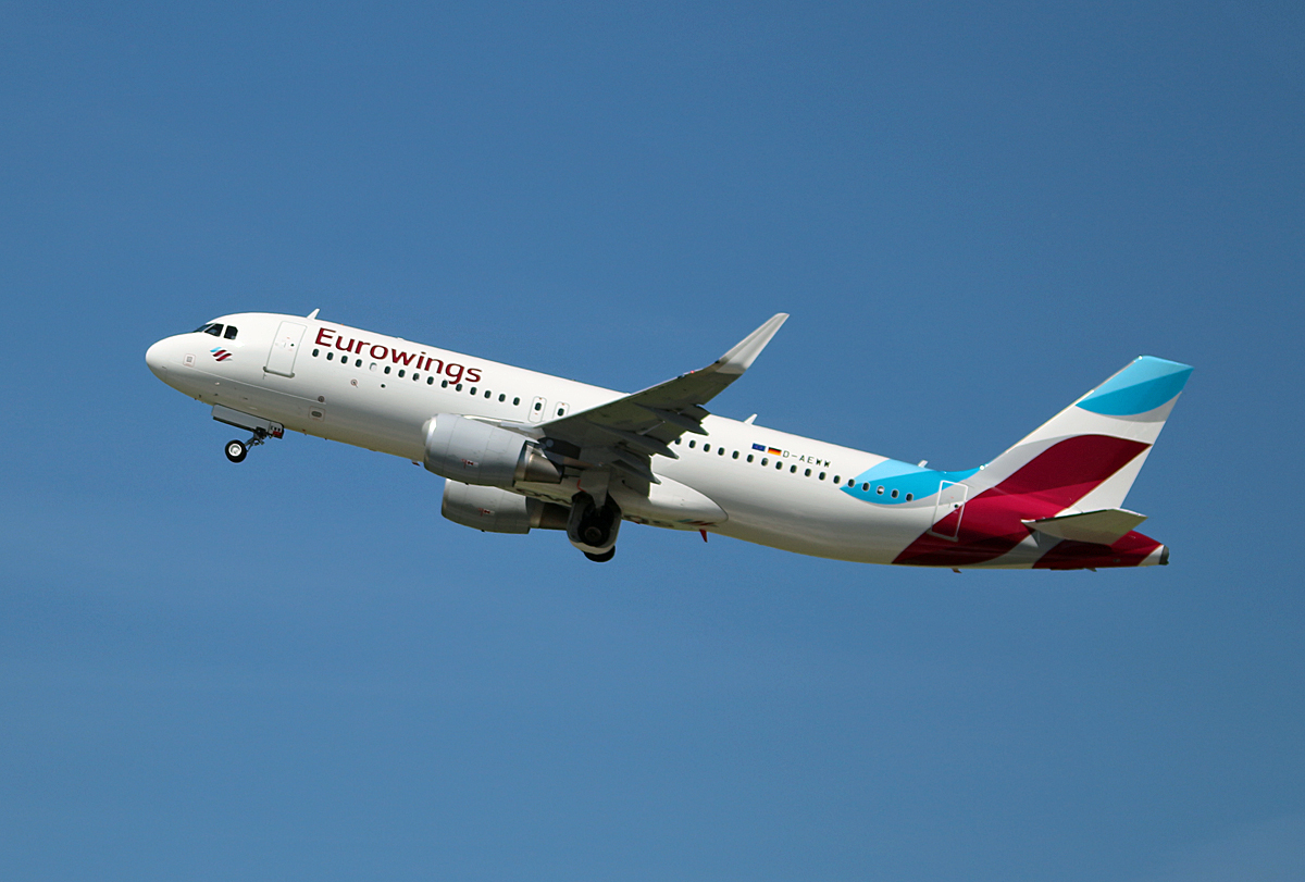 Eurowings, Airbus A 320-214, D-AEWW, DUS, 17.05.2017