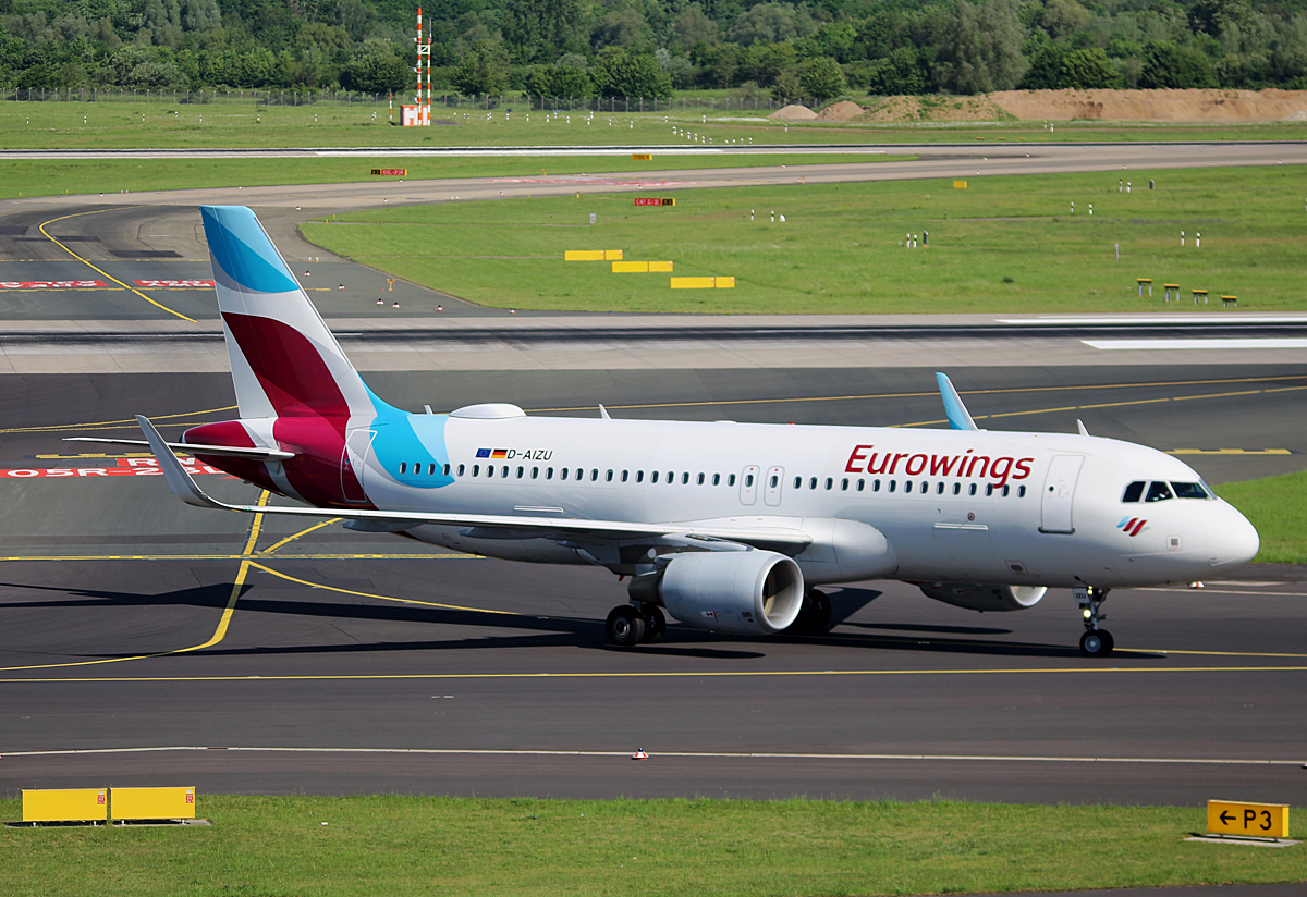 Eurowings, Airbus A 320-214, D-AIZU, DUS, 17.05.2017