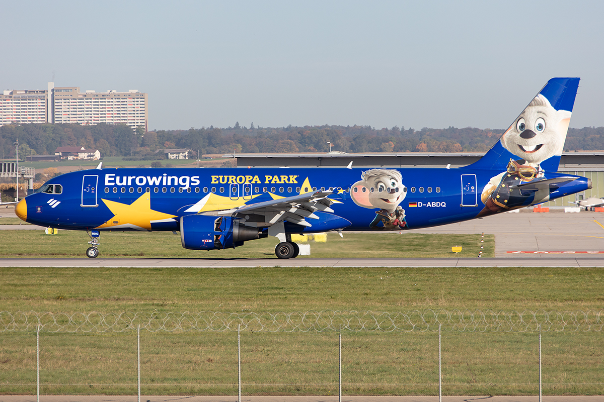 Eurowings, D-ABDQ, Airbus, A320-214, 15.10.2019, STR, Stuttgart, Germany


