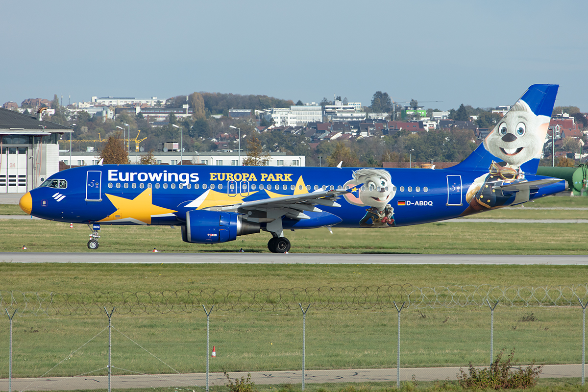 Eurowings, D-ABDQ, Airbus, A320-214, 27.10.2019, STR, Stuttgart, Germany


