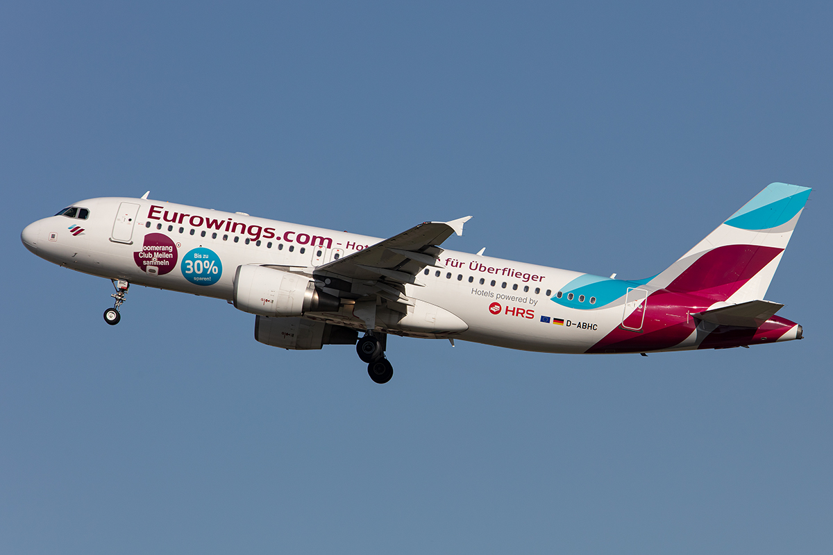 Eurowings, D-ABHC, Airbus, A320-214, 15.10.2019, STR, Stuttgart, Germany



