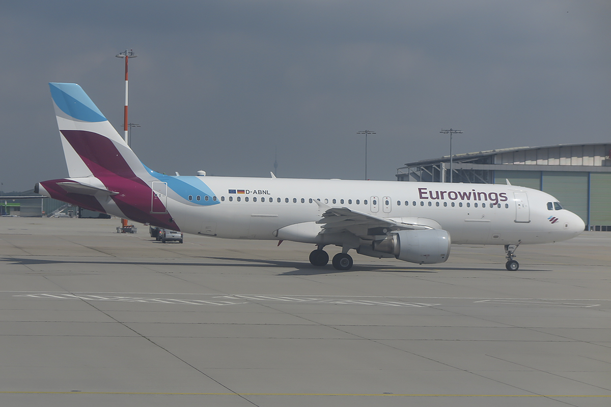 Eurowings, D-ABNL, Airbus, A320-214, 10.06.2018, STR, Stuttgart, Germany



