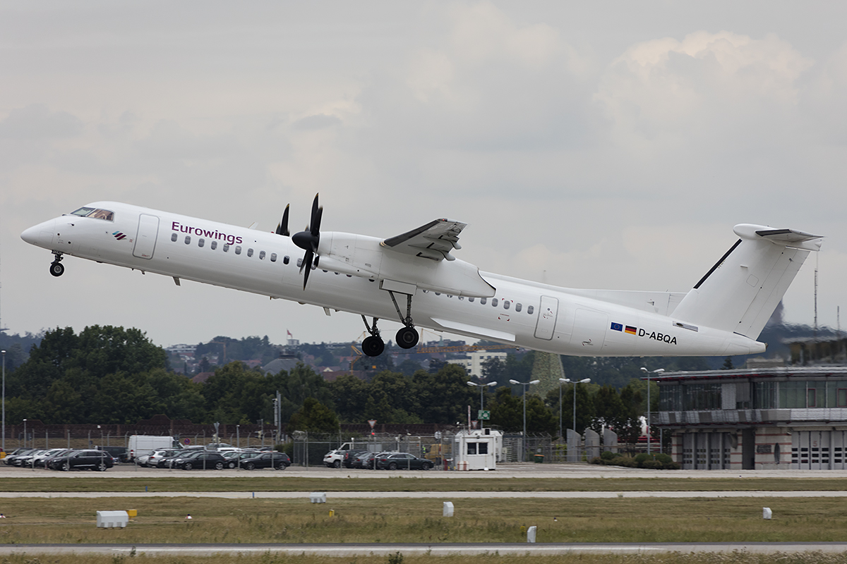Eurowings, D-ABQA, Bombardier, DHC-8-402, 11.07.2018, STR, Stuttgart, Germany



