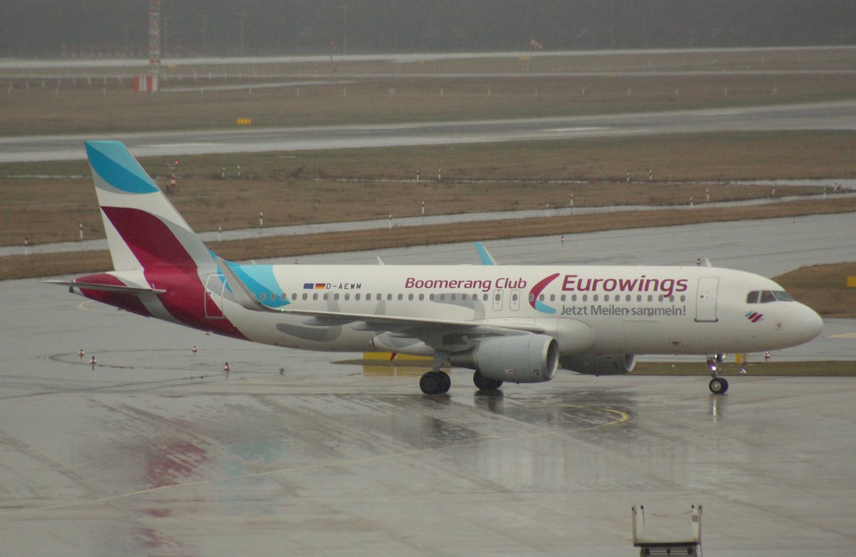 Eurowings, D-AEWM, (c/n 7259),Airbus A 320-214(SL), 22.02.2017, DUS-EDDL, Düsseldorf, Germany (Boomerang Club livery) 