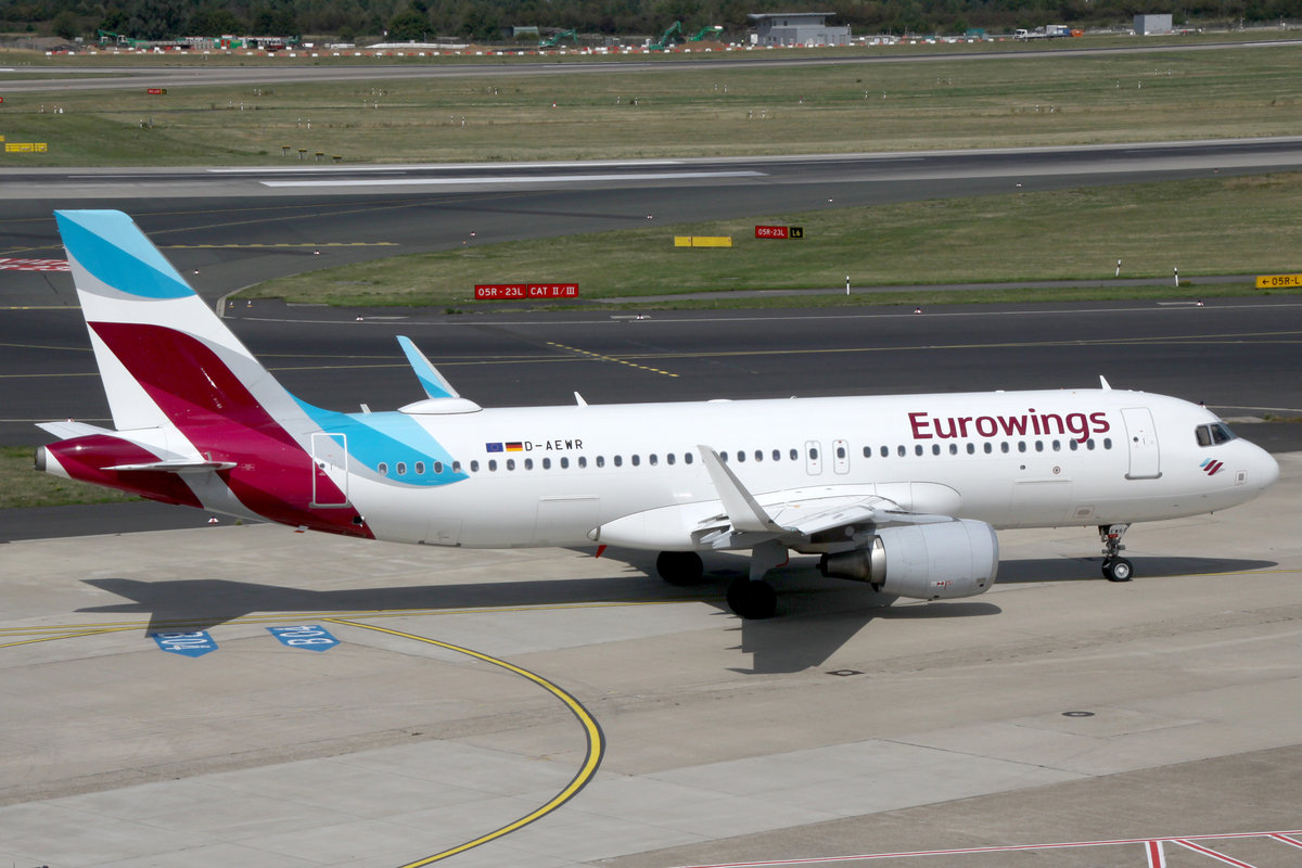 Eurowings, D-AEWR, Airbus, A 320-214 sl, DUS-EDDL, Düsseldorf, 21.08.2019, Germany 