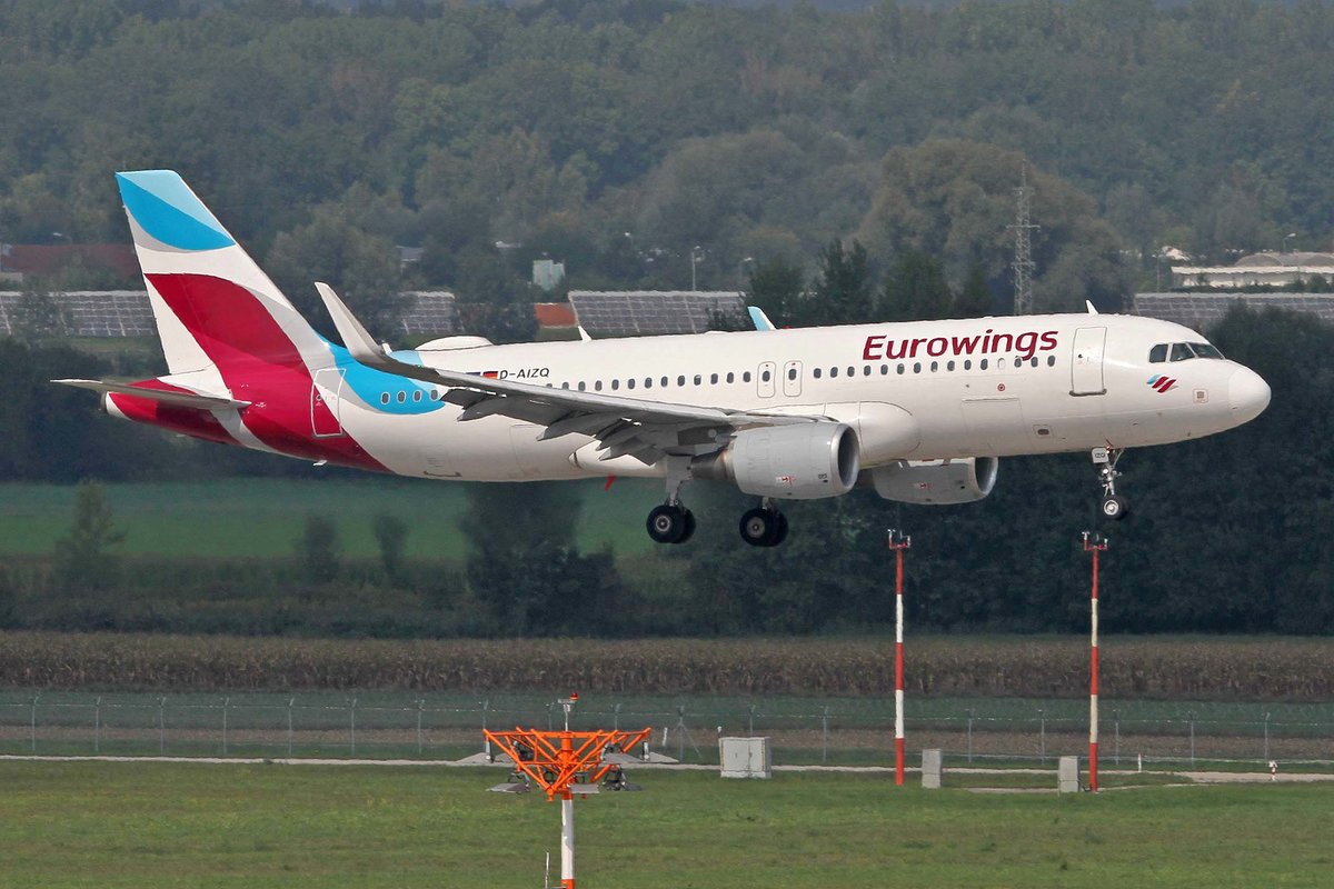Eurowings, D-AIZQ, Airbus, A 320-214, MUC-EDDM, München, 05.09.2018, Germany
