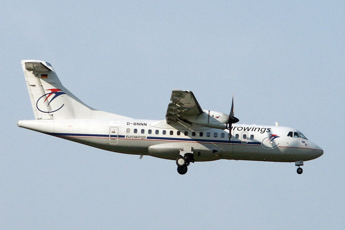 Eurowings, D-BNNN, ATR 42-500, msn: 551, 20.Juni 2002, ZRH Zürich, Switzerland. 