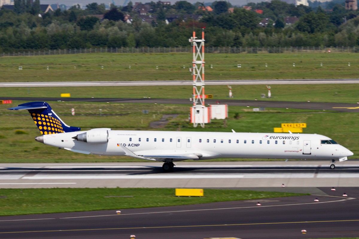 Eurowings (EW-EWG), D-ACNP, Bombardier, CRJ-900 NG (GW-Sticker), 22.08.2015, DUS-EDDL, Düsseldorf, Germany