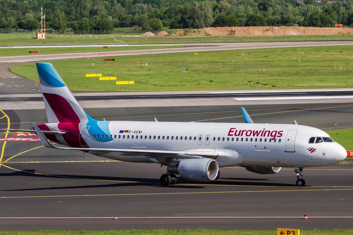 Eurowings (EW-EWG), D-AEWI, Airbus, A 320-214 sl, 17.05.2017, DUS-EDDL, Düsseldorf, Germany