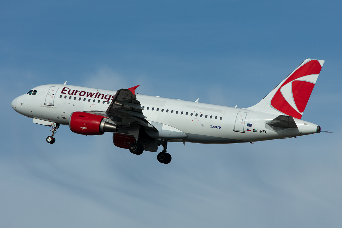 Eurowings, OK-NEO, Airbus, A319-112, 27.10.2019, STR, Stuttgart, Germany




