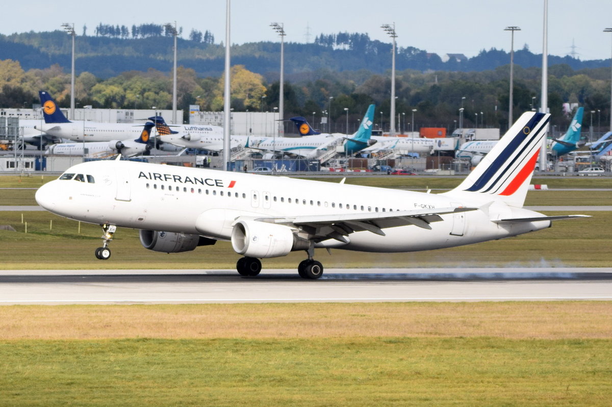 F-GKXH Air France Airbus A320-214  , MUC , 15.10.2016