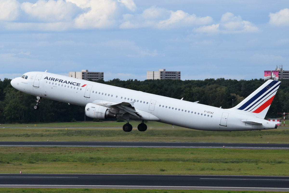 F-GTAZ Air France Airbus A321-212   , TXL , 20.09.2017