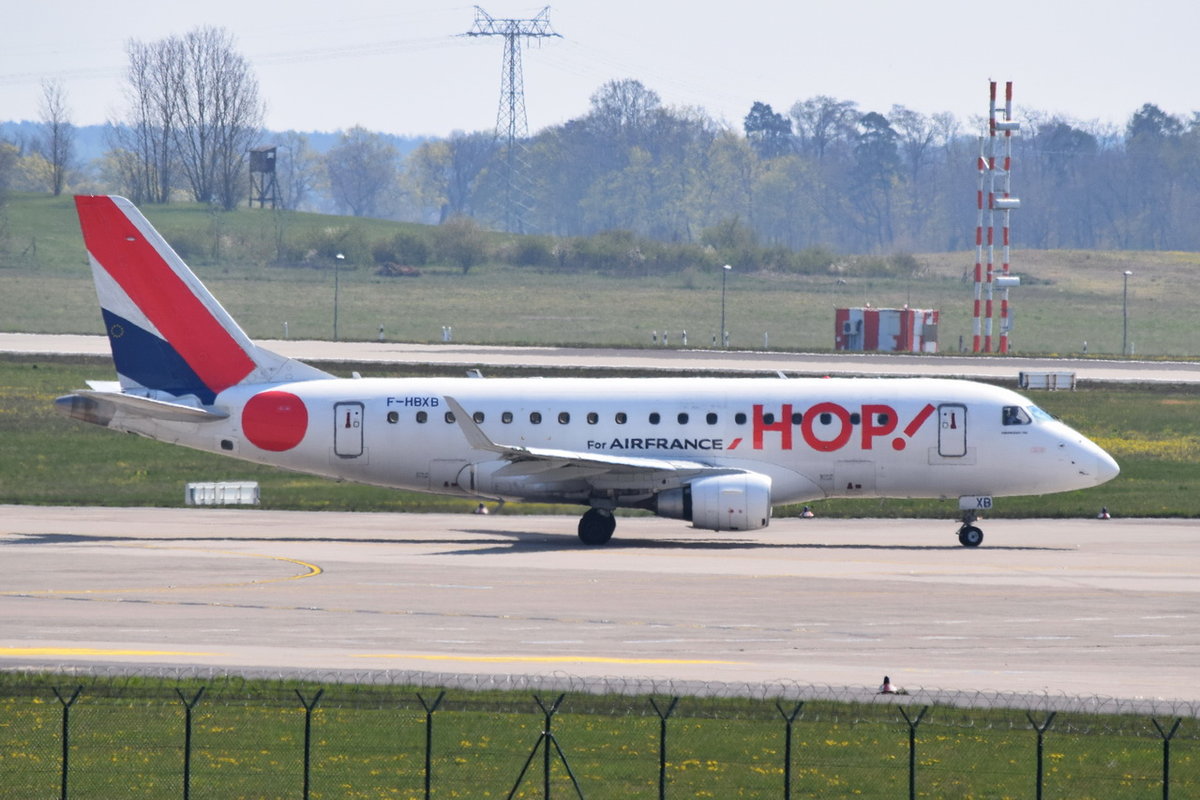 F-HBXB HOP! Embraer ERJ-170STD (ERJ-170-100) ,  Berlin-Brandenburg  Willy Brandt  , BER , 28.04.2021