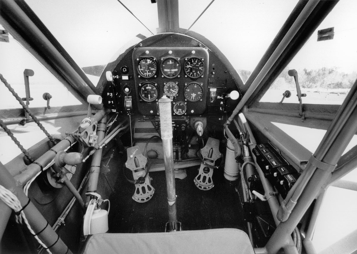 Fieseler fi 156 c3 trop Cockpit 