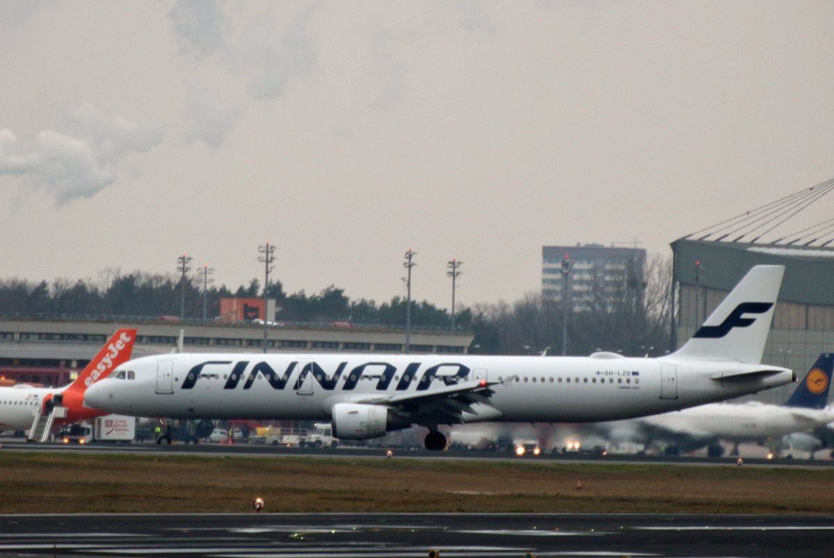 Finnair, Airbus A 321-211, OH-LZD, TXL, 16.12.2018