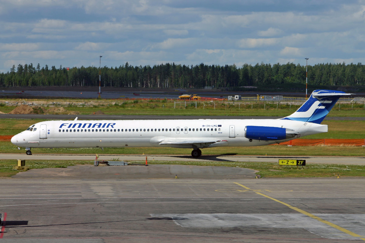 Finnair, OH-LMG, McDonnell Douglas MD-83, msn: 	9625/1503, 28.Juli 2005, HEL Helsinki, Finnland.