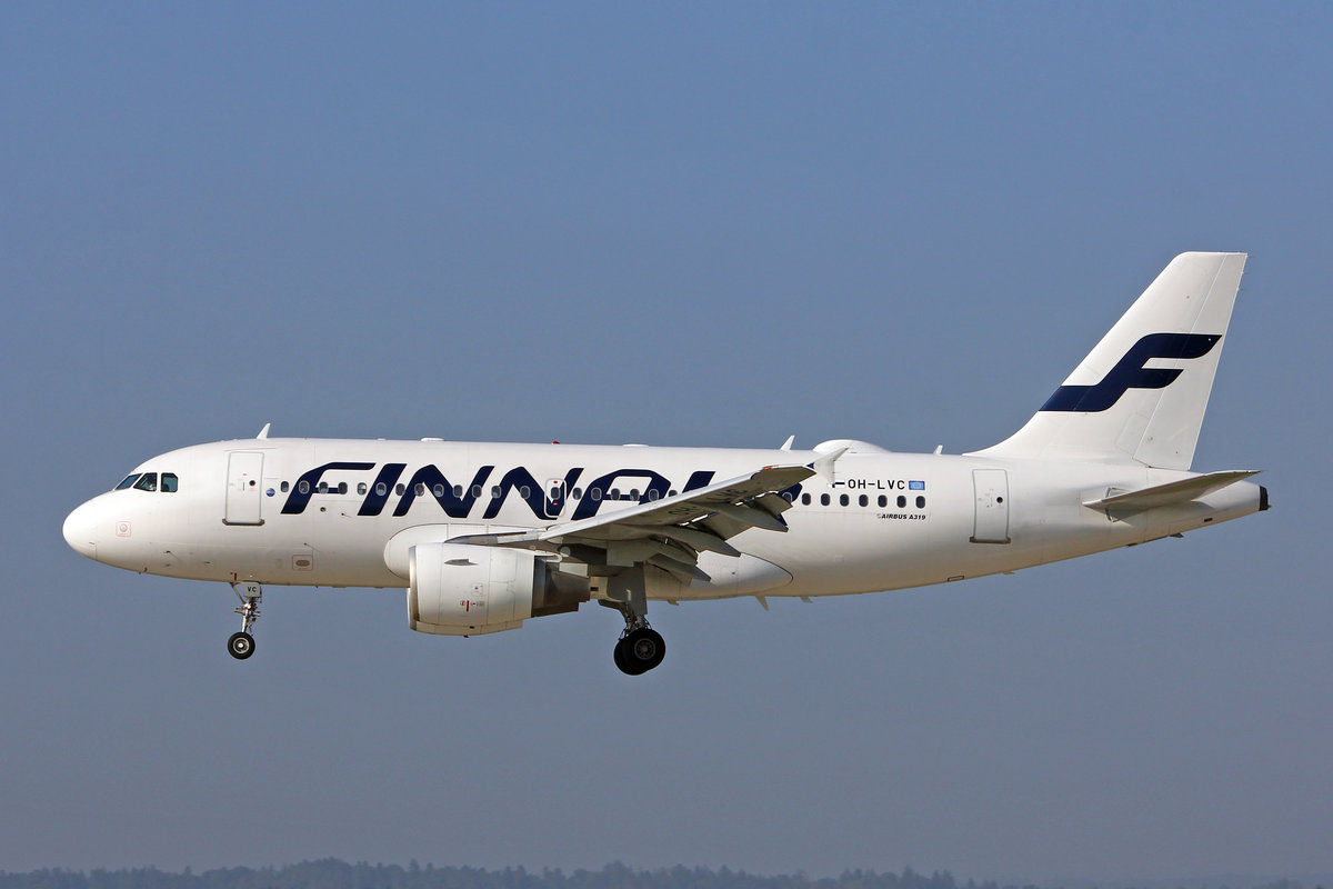 Finnair, OH-LVC, Airbus A319-112, msn: 1309, 05.September 2018, ZRH Zürich, Switzerland.