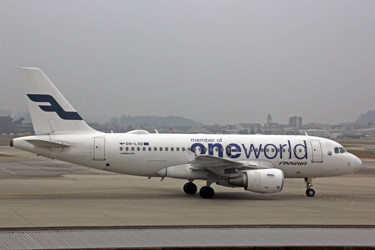Finnair, OH-LVD, Airbus A319-112, msn: 1352, 03.März 2023, ZRH Zürich, Switzerland.