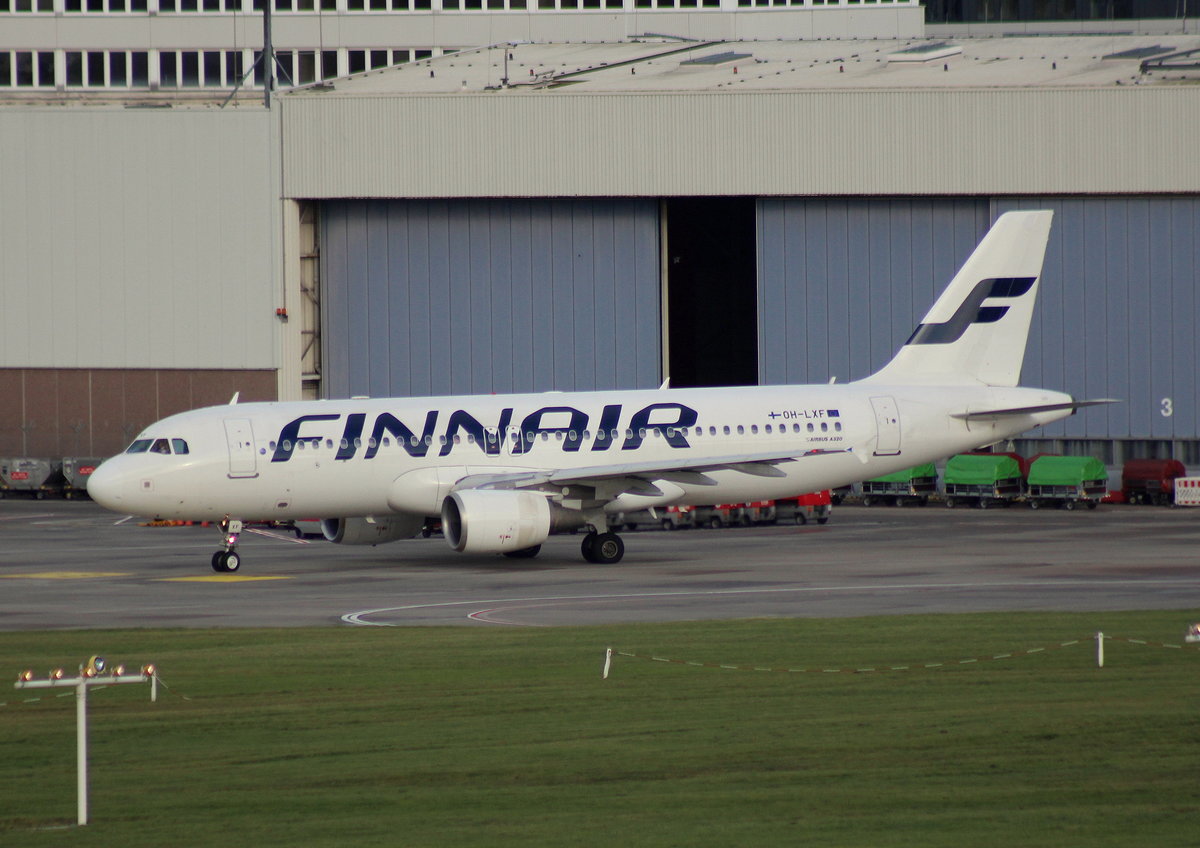 Finnair, OH-LXF, MSN 1712, Airbus A 320-214, 19.11.2017, HAM-EDDH, Hamburg, Germany 