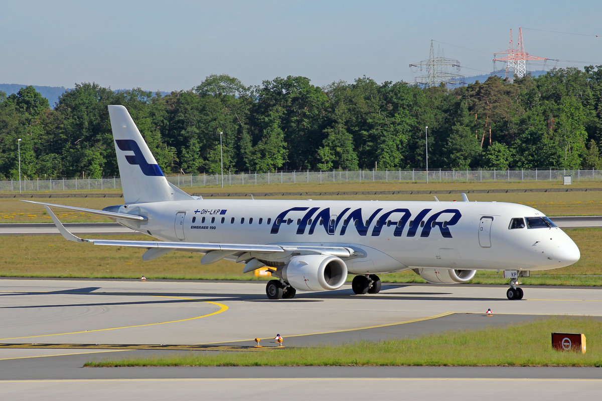 Finnair (Operated by Nordic Regional Airlines), OH-LKP, Embraer ERJ-190AR, msn 19000416, 21.Mai 2017, FRA Frankfurt am Main, Germany.