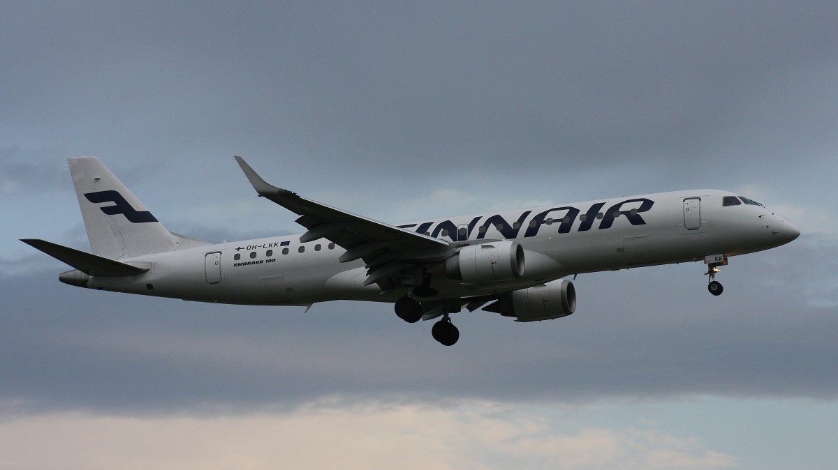 Finnair,OH-LKK,(c/n 19000127),Embraer ERJ 190-100LR,17.04.2014,HAM-EDDH,Hamburg,Germany