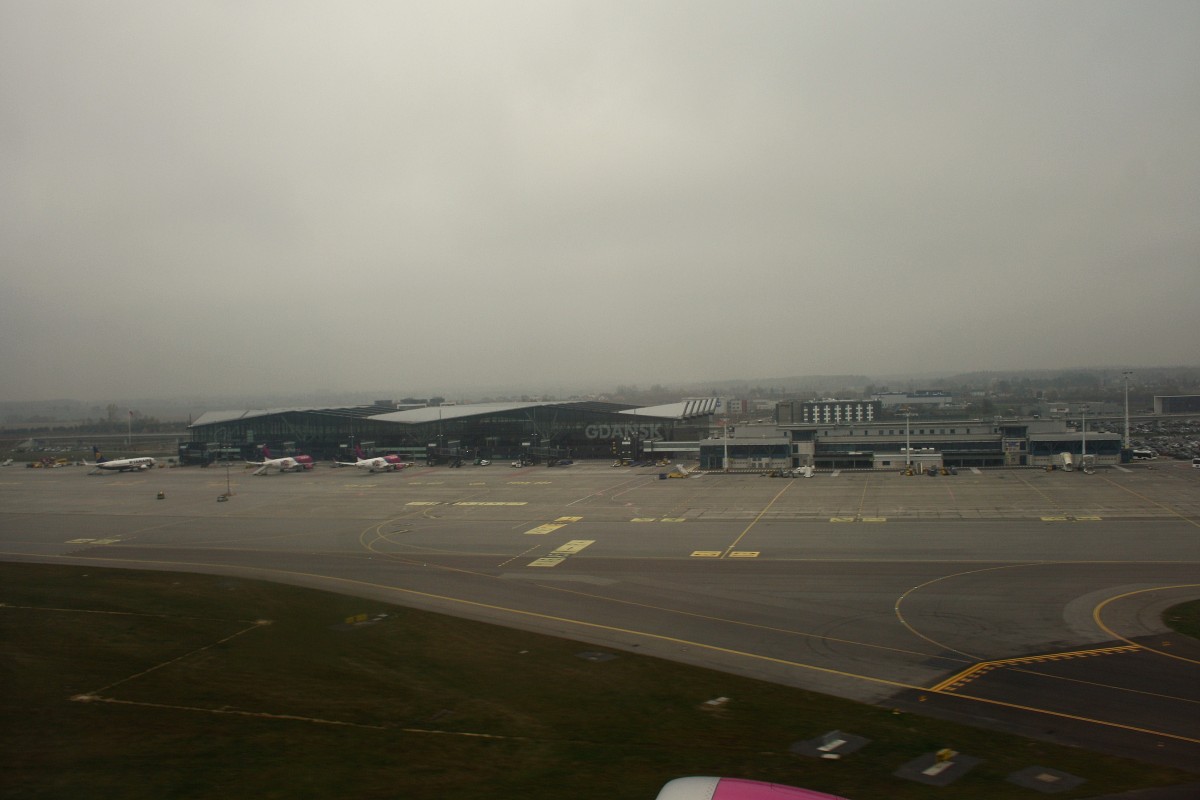 Flughafen GDN-EPGD, Gdansk am 04.11.2015