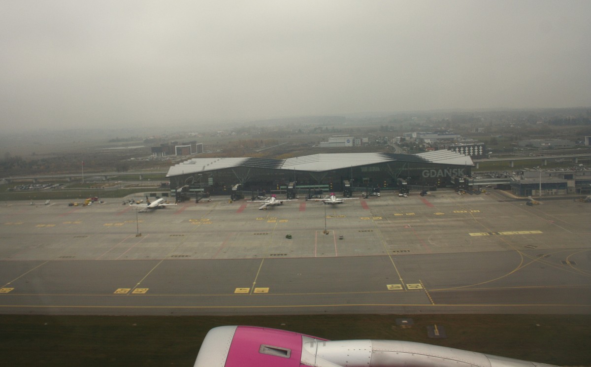 Flughafen GDN-EPGD,Gdansk, Polen am 04.11.2015