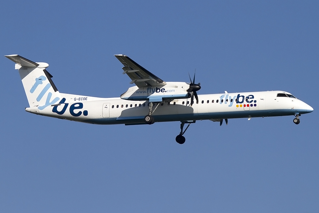 Flybe, G-ECOE, deHavilland, Dash-8 402Q, 03.09.2014, DUS, Duesseldorf, Germany 




