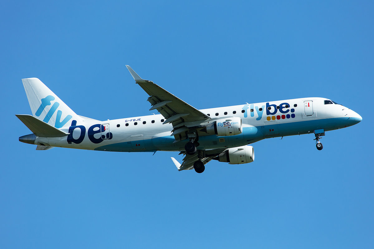 Flybe, G-FBJE, Embraer, ERJ-175, 14.05.2019, CDG, Paris, France

