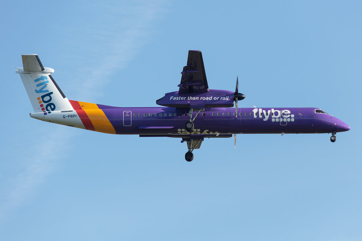 Flybe, G-PRPI, Bombardier, Dash-8-402, 13.05.2019, CDG, Paris, France


