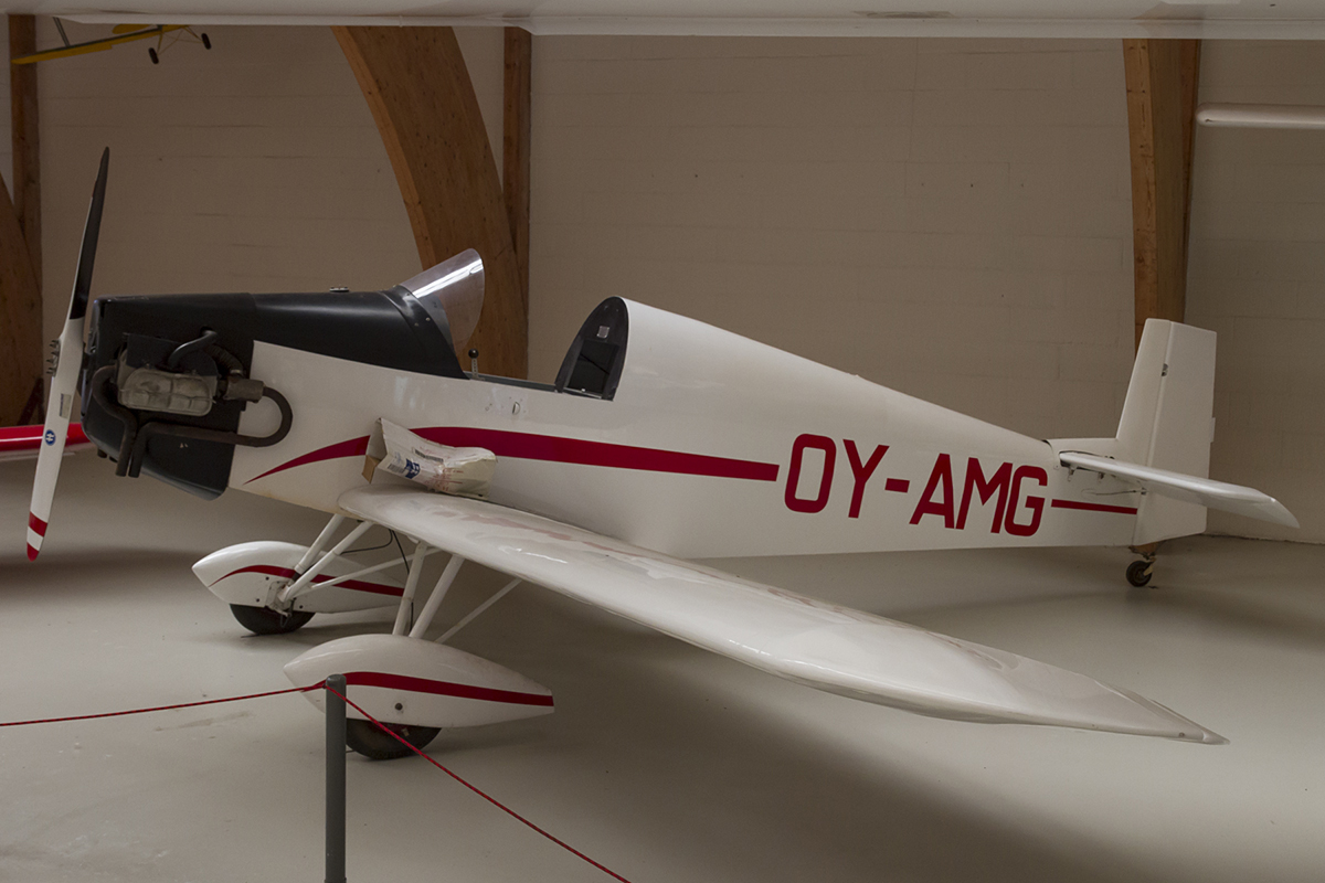 Flymuseum, OY-AMG, Druine, D-31, 25.08.2018, STA, Stauning, Denmark 



