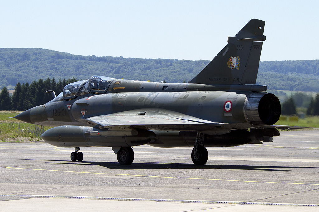 France - Air Force, 335 ( 125-CI ), Dassault, Mirage 2000N, 28.06.2015, LFSX, Luxeuil, France 




