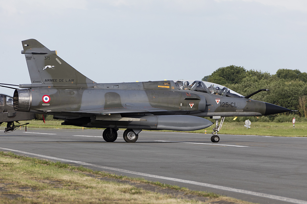 France - Air Force, 375 ( 125-CL ), Dassault, Mirage-2000N, 23.06.2016, EBFS, Florennes, Belgium



