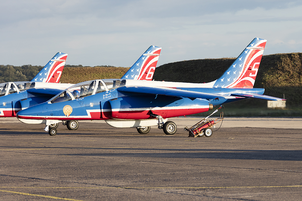 France - Air Force, E45 / 5 / F-TETF, Dassault-Dornier, Alpha-Jet E, 06.10.2017, LFSX, Luxeuil - Saint Sauveur, France 




