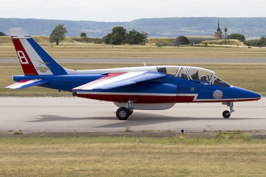 France - Air Force, E79, F-TENA, Dassault-Dornier, Alpha-Jet E, 14.07.2014, LFSO, Nancy-Ochey, France 



