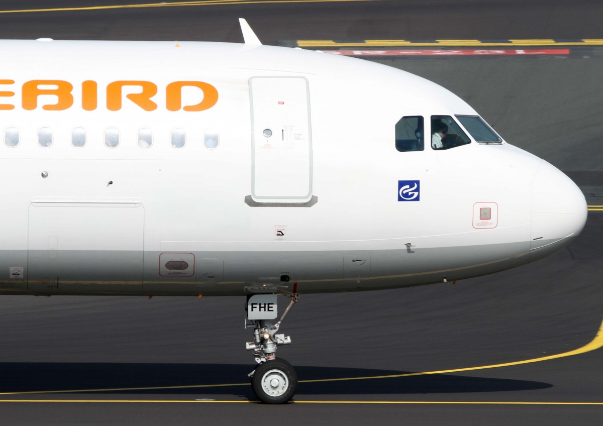 Freebird Airlines, TC-FHE, Airbus, A 320-200 (Bug/Nose), 02.04.2014, DUS-EDDL, Dsseldorf, Germany