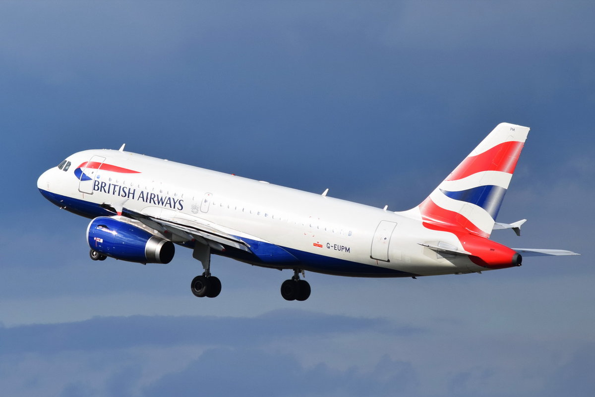 G-EUPM British Airways Airbus A319-131   , TXL , 20.09.2017