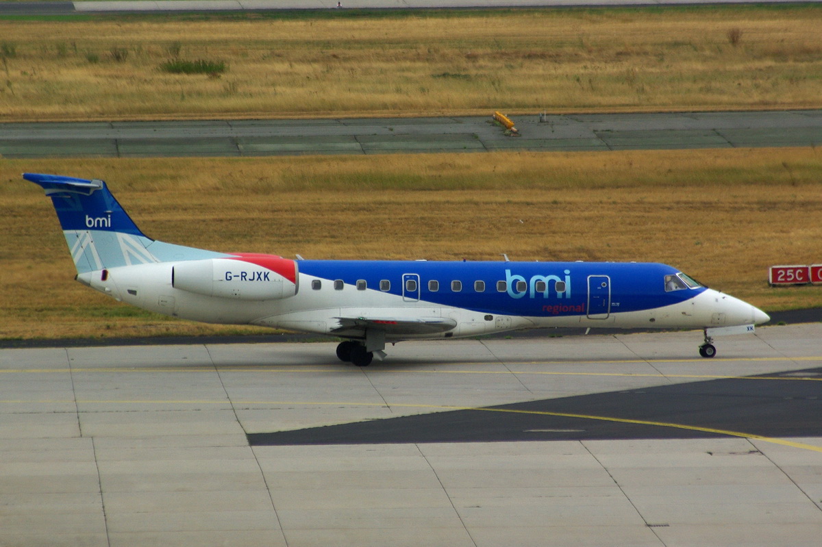G-RJXK bmi Regional Embraer ERJ-135ER    08.08.2013

Flughafen Frankfurt